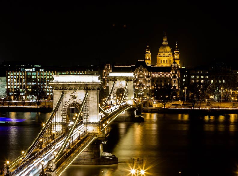 capodanno a Budapest Ponte delle Catene